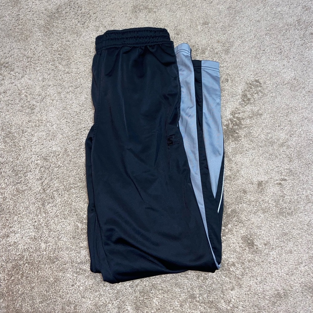 Starter Sweatpants Black Mens Medium